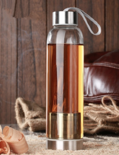 Beverages, Kitchen, Events | Water bottle with filter strainer - 5 